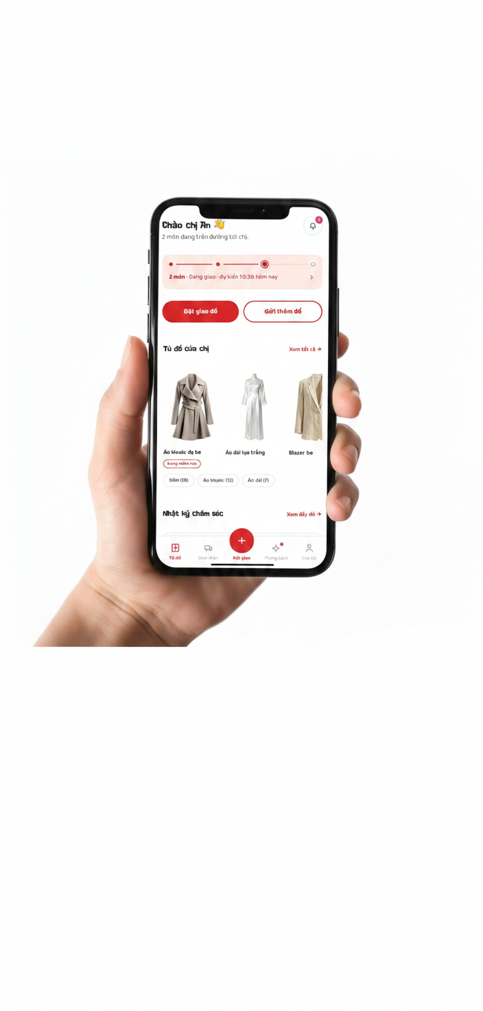 Tủ Mây app in hand
